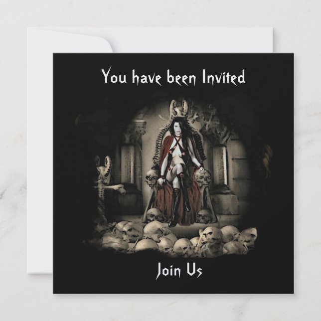 Invitation de Keep Vampire Halloween 1 (Devant)