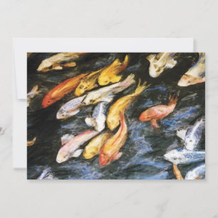 Invitation de Koi Fish