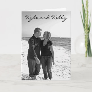 Invitation de Kyle et de Kelly