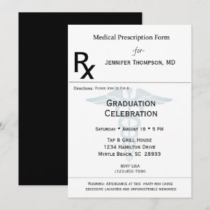 Invitation de la bande d'ordonnance Médicale
