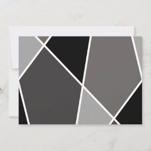 Invitation de la collection de couleurs Black Jana