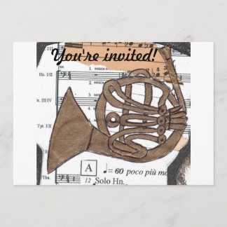 Invitation de la corne