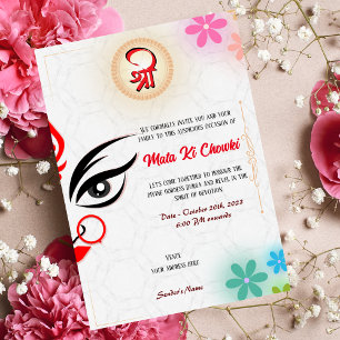 Invitation de la déesse Mata Ki Chowki Durga Jagra