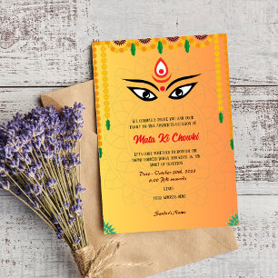Invitation de la déesse Mata Ki Chowki Durga Jagra
