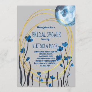 Invitation de la douche nuptiale