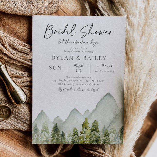 Invitation de la douche nuptiale (Créateur téléchargé)