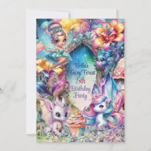 Invitation de la Fairy Forest Crystal