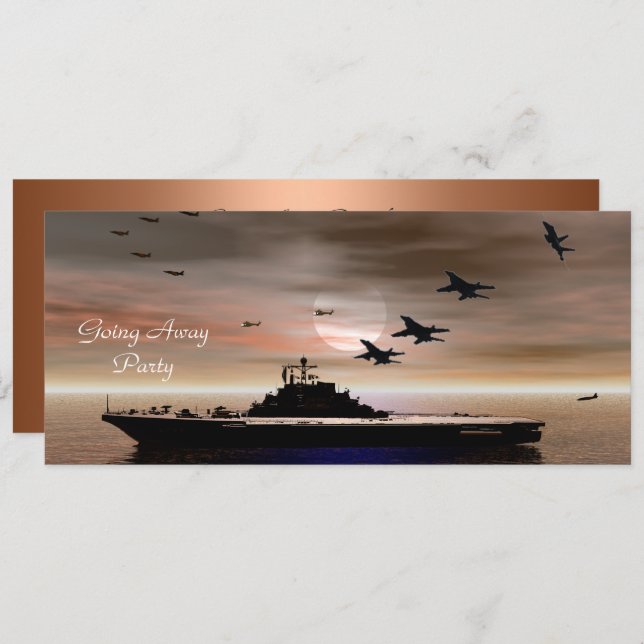 Invitation de la fête (Devant / Derrière)