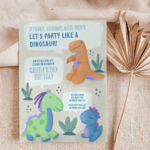 Invitation de la fête Anniversaire de enfant de Cu