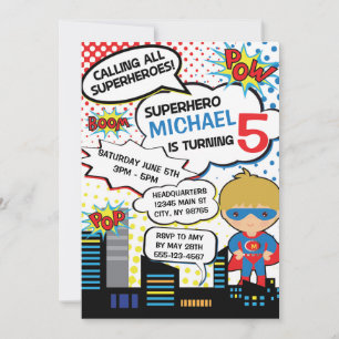 Invitation de la fête d'anniversaire des enfants S