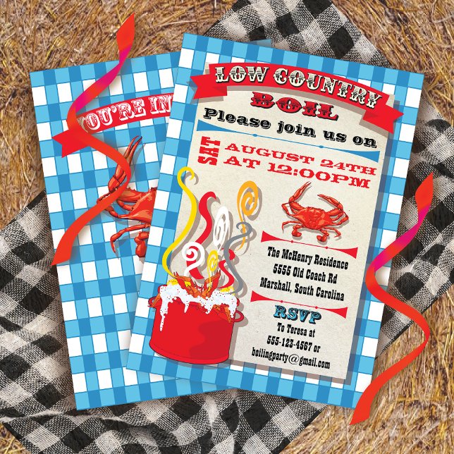 Invitation de la fête de boule de faible pays (Créateur téléchargé)