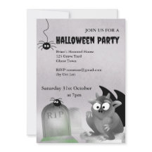 Invitation de la fête de Gargoyle Halloween