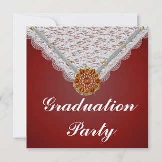 Invitation de la fête de graduation