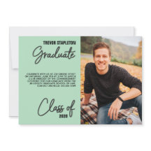 Invitation de la fête de graduation 2022