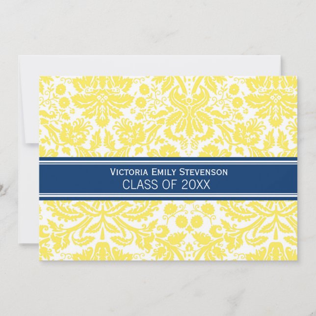 Invitation de la fête de graduation personnalisée  (Devant)
