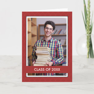 Invitation de la fête de graduation, Photo personn