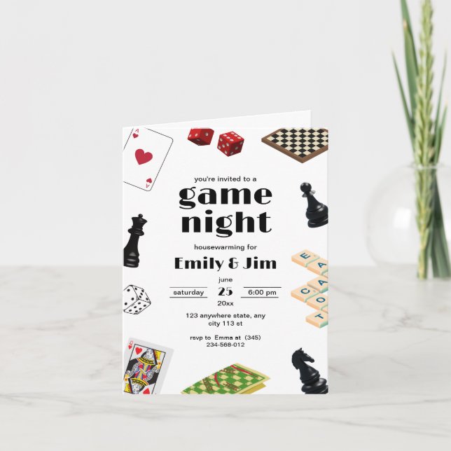 Invitation de la fête de la nuit, Fête du réchauff (Devant)