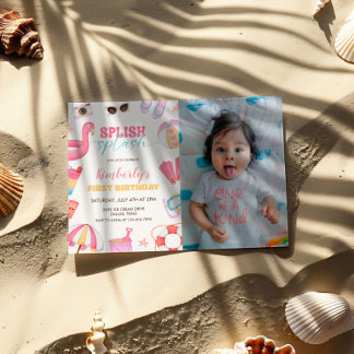 Invitation de la fête de la poule, Splish Splash P