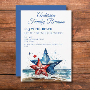 Invitation de la fête de la Réunion familiale