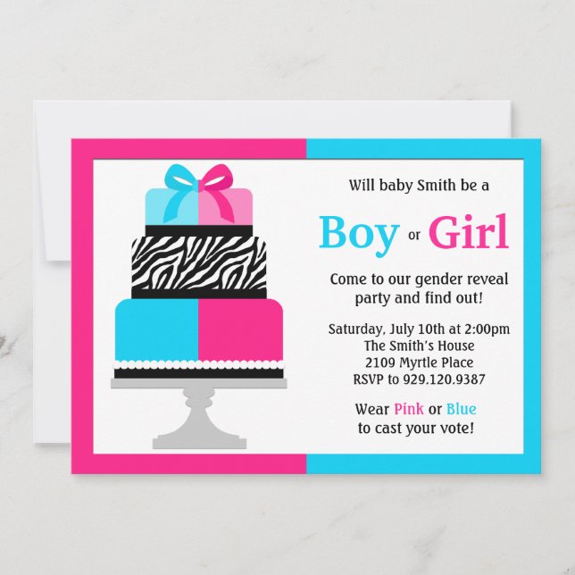 Invitation de la Fête de la Révélation du genre Gâ (Devant)