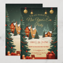 Invitation de la fête de la Saint-Sylvestre 2026