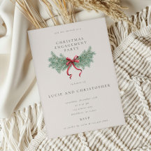 Invitation de la fête de Noël