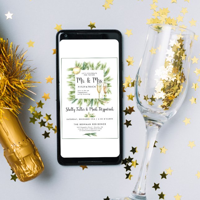 Invitation de la fête de Noël (Créateur téléchargé)