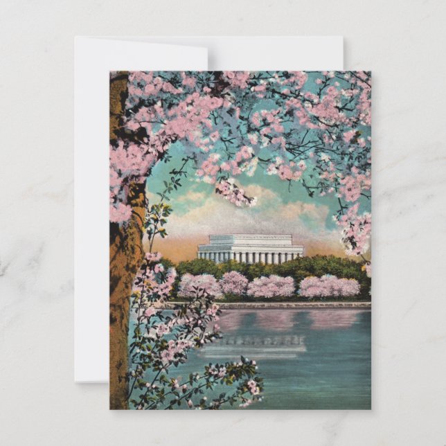 Invitation de la fête des cerisiers en fleurs (Devant)