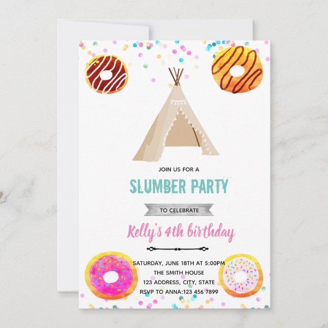 Invitation de la fête des fous (Devant)