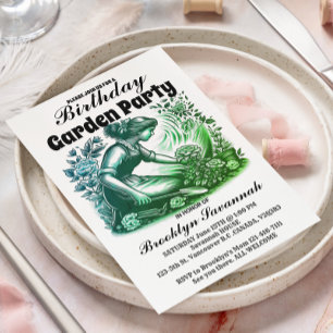 Invitation de la Fête des jardiniers en fleurs de 