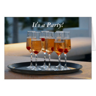 Invitation de la fête des Lunettes de Champagne