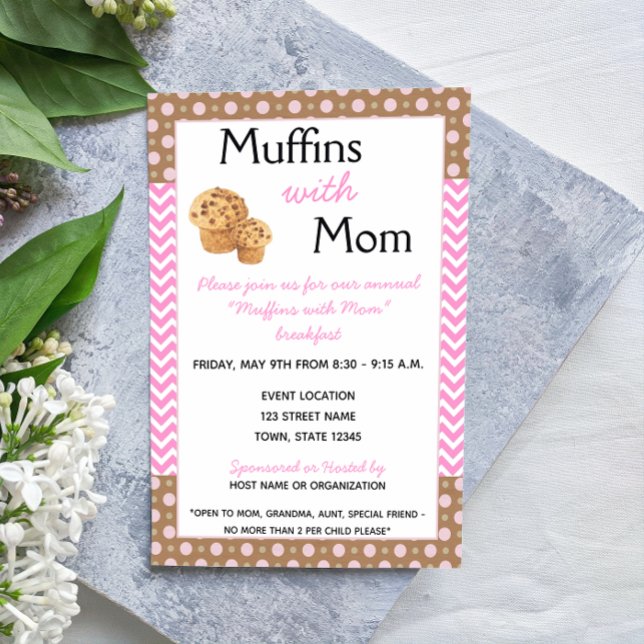 Invitation de la fête des mères (Créateur téléchargé)