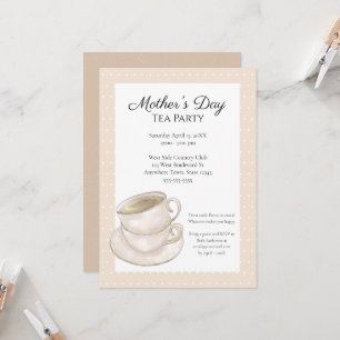 Invitation de la fête des mères sur mesure