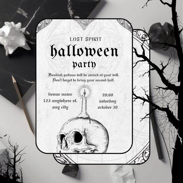 Invitation de la fête d'Halloween (Créateur téléchargé)