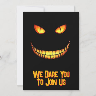 Invitation de la fête d'Halloween déplaisante