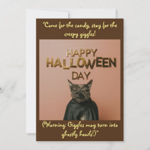 Invitation de la fête d'Halloween Enfants