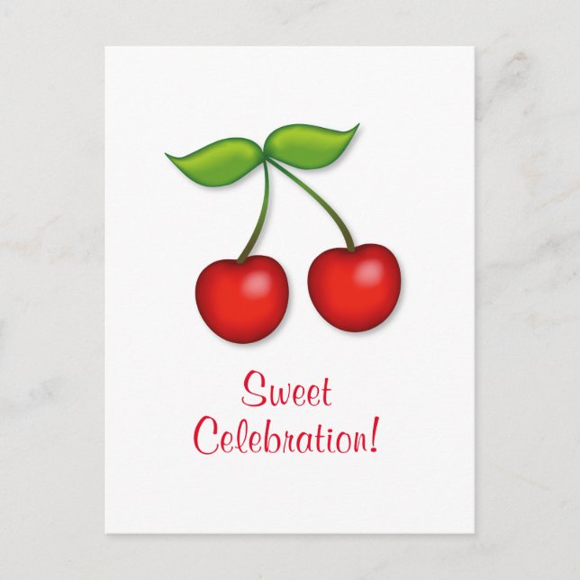 Invitation de la fête douce (Devant)