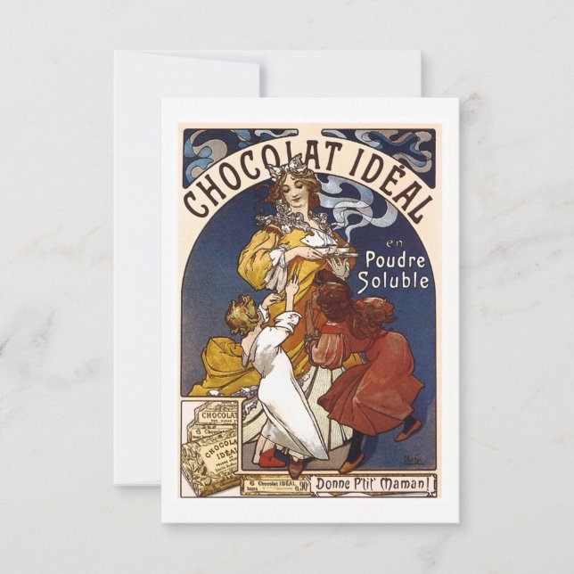 Invitation de la fête du chocolat (Devant)