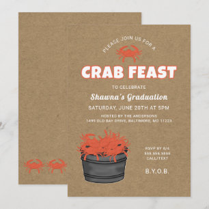 Invitation de la fête du crabe