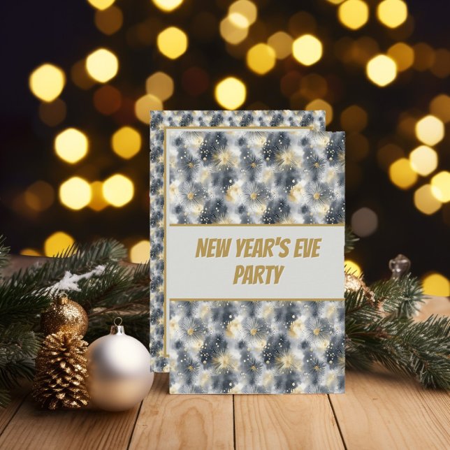 Invitation de la fête du Nouvel An (Créateur téléchargé)