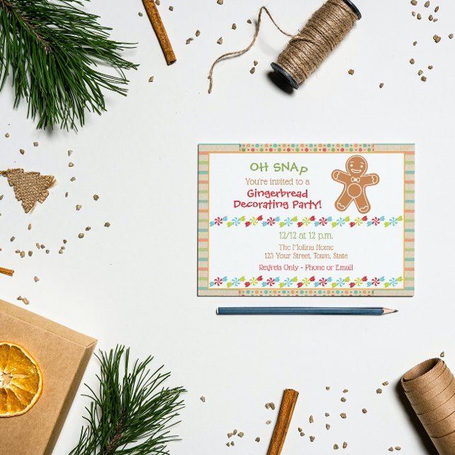 Invitation de la fête du pain d'épice (Créateur téléchargé)