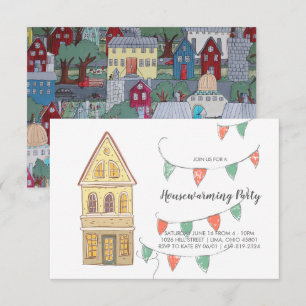 Invitation de la fête du réchauffement du foyer