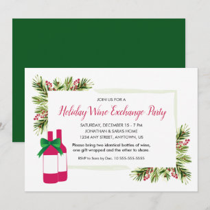 Invitation de la Fête du Vin