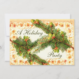 Invitation de la fête Orange Blossoms