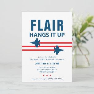 Invitation de la Fighter Jet Party F-35C Growler