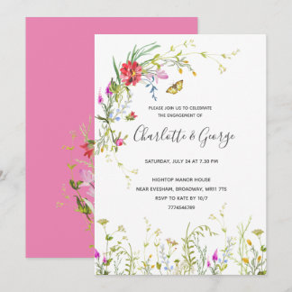 Invitation de la Fleur sauvage