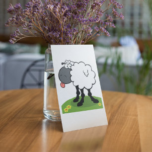 Invitation de la langue de bâton de mouton
