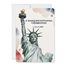 Invitation de la Liberté pour le 250e anniversaire