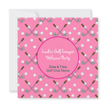 Invitation de la Ligue de Golf Dames