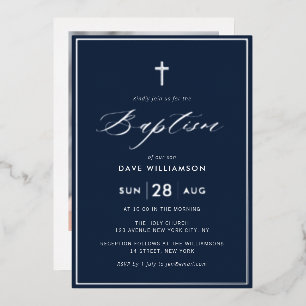 invitation de la marine et de l'argent à la premiè